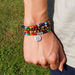 bracelet mala 7 chakra-Univerd Tibet 