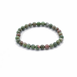 Bracelet Croissance Jaspe Vert - Univers Tibet