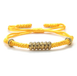 Bracelet Tibétain des 7 Chances Jaune - Univers Tibet