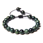 Bracelet Tissé Porte-Bonheur Jade Polaire - Univers tibet