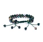 Multicolored Agate Bracelet