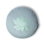 Coussin de Méditation vert sauge Lotus