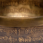 Hand Engraved Tibetan Singing Bowl