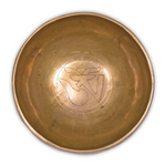 Om Engraved Tibetan Singing Bowl