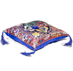 Coussin de méditation double dorje bleu - Univers Tibet