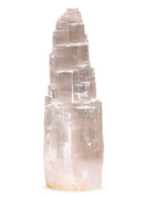 Lampe en Selenite