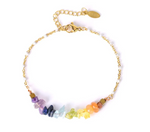 Bracelet 7 Chakras Reiki White