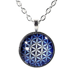 Collier Pendentif Fleur de Vie - Univers tibet