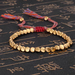 Tibetan Lucky Bracelet Copper Beads