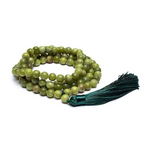 Mala 108 Perles Jade Vert - Univers Tibet