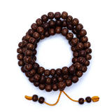 Mala Tibétain Rudraksha 108 Grains - Univers Tibet