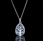 Pendentif Arbre de Vie Lapis Lazuli - Univers Tibet