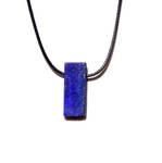 Pendentif Pierre Naturelle Géométrique Lapis Lazuli - Univers Tibet