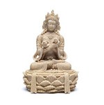 Statue Bouddha avec cloche et dorje - univers tibet