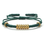 bracelet-tibetain-des-7-chances-vert - univers tibet