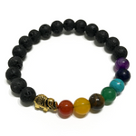 bracelet 7 chakras elephant - univers tibet