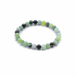 bracelet guérison jade olive - univers tibet