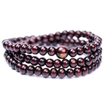 bracelet mala de médiation bois de santal naturel - univers tibet