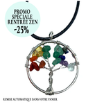 Pendentif Arbre de Vie 7 Chakras