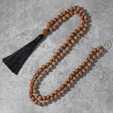 mala tibetain graine rudraksha - Univers Tibet