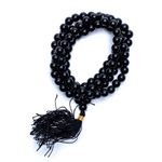 mala tibétain 108 perles onyx