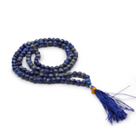 mala tibetain 108 perles lapis lazuli - univers tibet