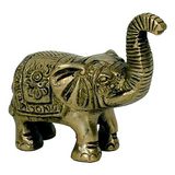 mini statuette éléphant porte-bonheur - univers tibet