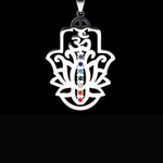 pendentif-om-fleur-de-lotus - Univers TIbet